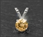 Preview: Anhänger 585 Gold Citrin orange, 4,5,6,7mm